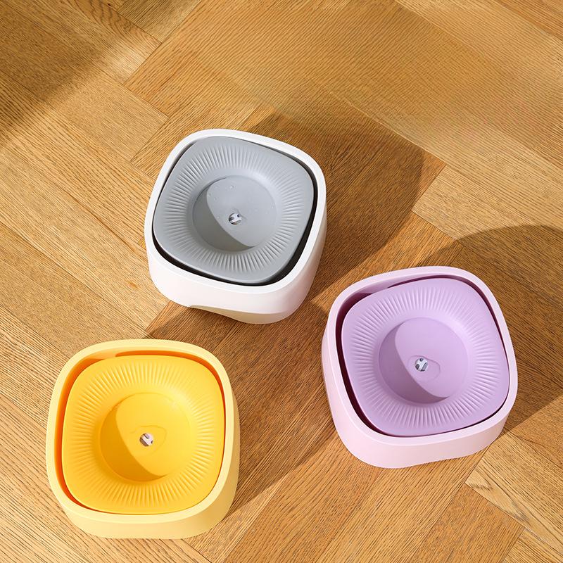 Bol plutitor pentru animale de companie, bol cu ​​apă, gura non-umedă, bol pentru pisici, bol pentru câini, dozator de apă pentru animale de companie, provizii pentru animale de companie, bol plutitor de apă