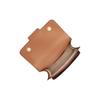 Michael Kors Heather Metal Decoration Flap Design Faux Leather Tote Shoulder Bag Women bags Dark-Brown Acorn-Brown 30R4G7HL3B-BRN-LUGGAGE
