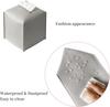 1pc 13cmX13cm Decorative Square Tissue Box PU Leather Tissue Holder Facial Paper Organizer for Bathroom Modern Tissue Box Holder