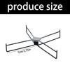 Folding Outdoor Camping Coolers Stand Metal Support Poles Ice Bucket Holder For Outdoor Camping Fishing Picnics Enduring