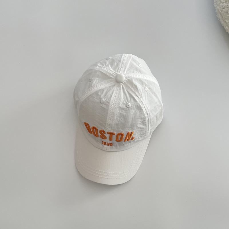 Children Hats Letter Embroidery Baseball Cap Sunshade Hat
