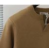 Men's Solid Color Round Neck Winter Pullover Sweater - Soft, Stylish, Youthful Knitwear