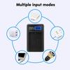 Rapid LP-E6 LCD USB Battery Charger for  EOS 5D Mark II, EOS 5D Mark III Camera Stay Powered for Travel