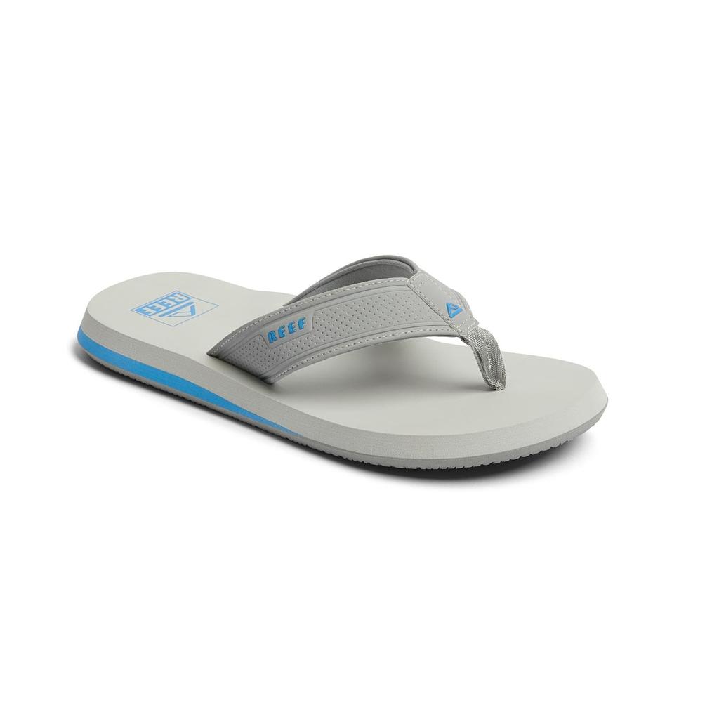 Leaf Beach Size cm H.L.N.A Men's Sandals, Gray/Blue, 25.0