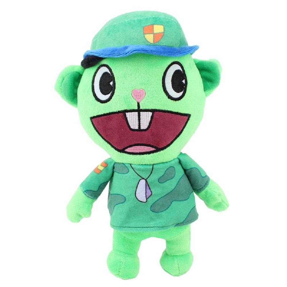 The Htf Happy Tree Friends Anime Happy Tree Friends Soldier Fliqpy Plush Toys Dolls Military Flipy Doll Plush Toy For Kids Gift