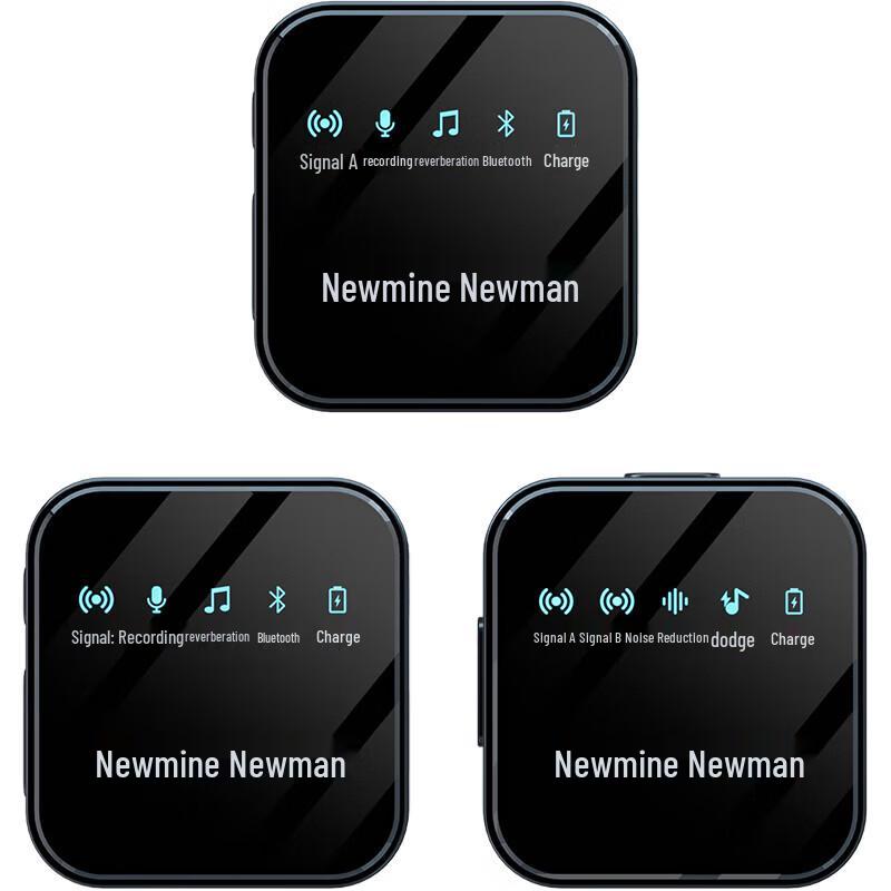 Newsmy Wireless Lavalier Microphone