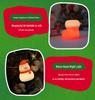 Christmas Silicone Snowman Night Light - Creative Holiday Gift & Decoration for Kids