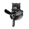 Perfume Diffuser Decor Cute Bear Piloting Vent Air Freshener Auto Accessories Solid Perfume Gifts for Family Colleagues