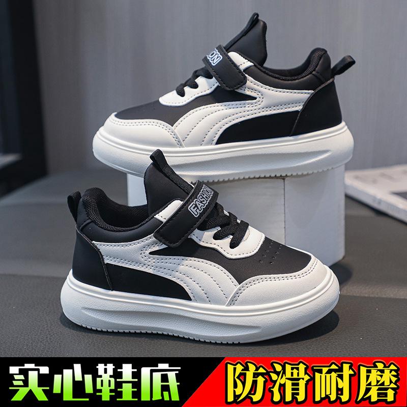 Men's and women's sports shoes spring and autumn new baby casual classmates versatile soft-soled boys running shoes