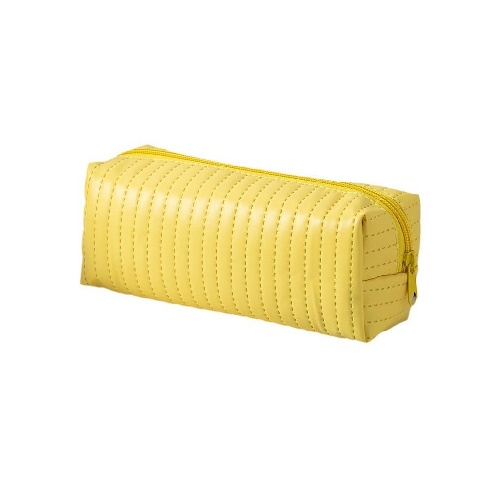 Organizer Notebook Leather Pencil Case With Spacious Storage For School And Work