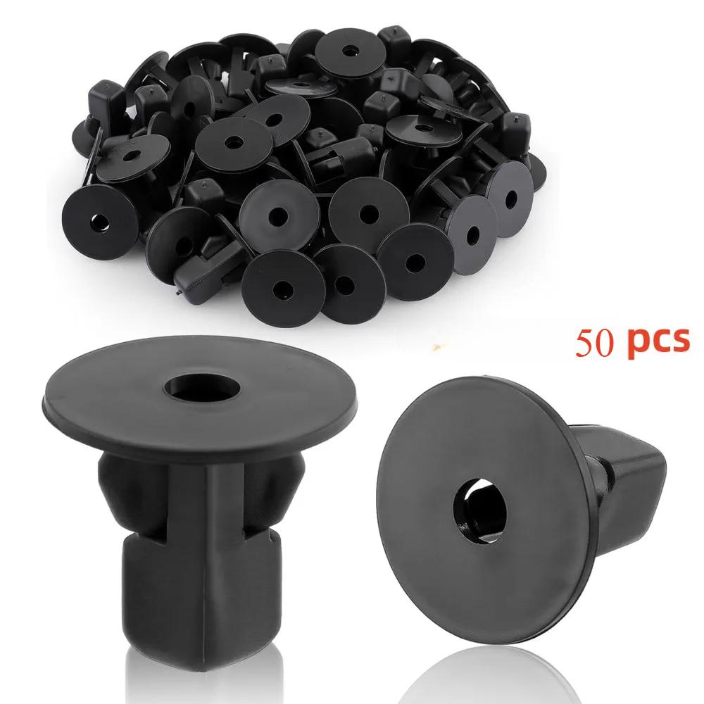 100pcs 8mm Fastener Clips Screw for Toyota Fender Bumper Rivet Fender Fastener Clips Plastic Car Clips Door Panel Repair