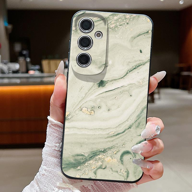 Splicing Marble Pattern Case For Samsung A18 A57 A37 A17 A56 A36 A26 A16 A55 A35 A25 A15 A54 S21 FE S22 S23 S24 Plus S25 S26 Ultra Silicone Cover