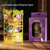 Humble and Lingering Garden Scenic Enamel Metal Magnet - Cultural Souvenir