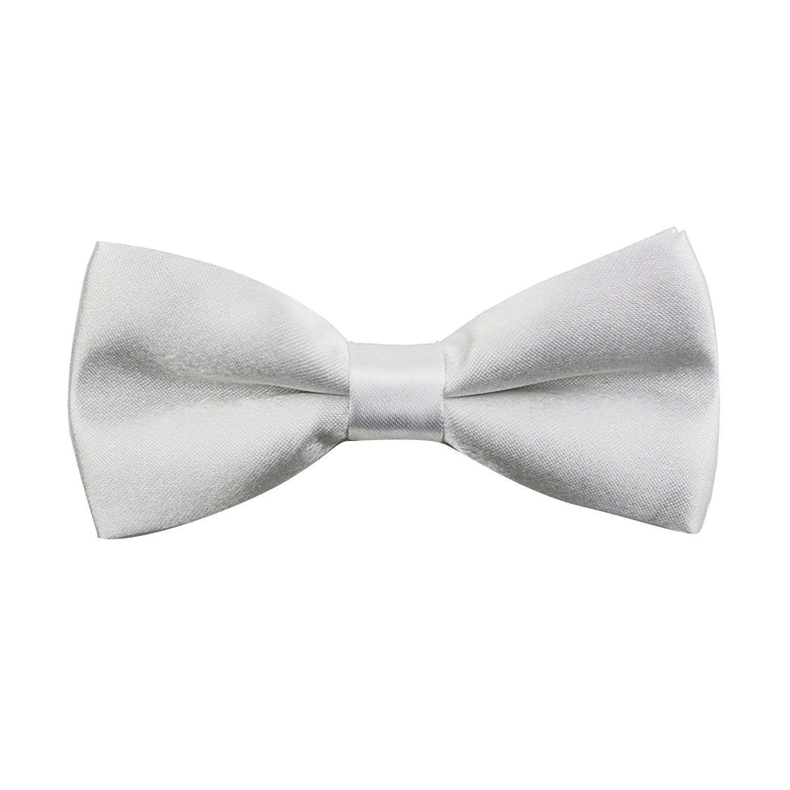 

Регулируемый модный формальный свадебный галстук-бабочка, новинка, смокинг, галстук-бабочка One Size белый