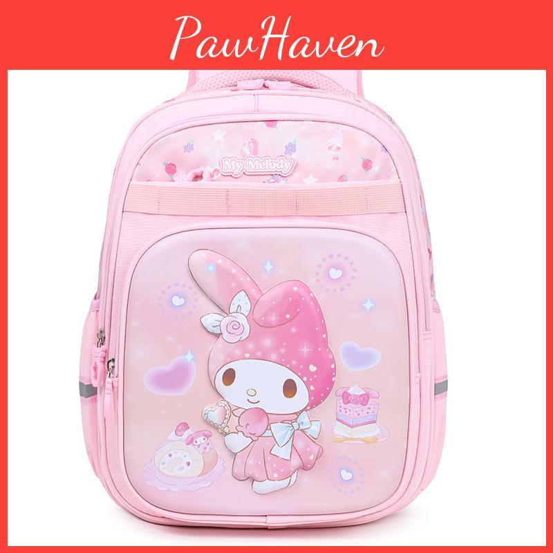 Cute Melody Kuromi Ultraman Capybara Pattern Children Backpack For Elementary Students