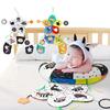 Baby  Tummy Time Toys Black White High Contrast Baby Games Montessori for Babies Newborn Infants 0-6 6-12 12-18 Months