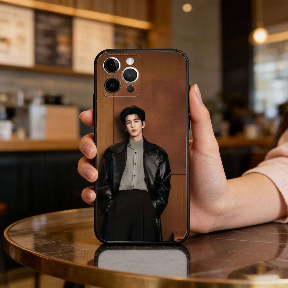 

Chinese Actor Zhang Ling He Phone Case For iPhone 17,16,15,14,13,12,11 Plus,Pro Max,Soft Silicone Black Cover iPhone12PROMAX