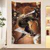 Vintage Anime AAttack On Titan Printed Large Wall Tapestry Indian Buddha Wall Decoration Witchcraft Bohemian Hippie Wall Art