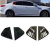 For KIA Optima K5 2011 2012 2013 2014 2015 ABS Plastic Rear Window Quarter Louver Cover Side Vent Trim Car Adhesive Accessories