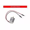 Mini Dc Motor Set With Yellow 3 Blade Fan High Speed Low Noise Perfect For Diy Science Projects