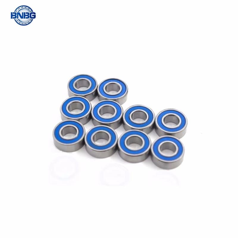 10pcs MR115-2RS Ball Bearing Steel Double-shielded Miniature Ball Bearings 5x11x4mm Wholesale