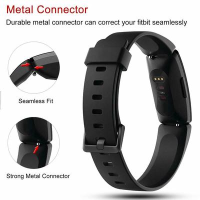 Dla Fitbit Inspire / Inspire HR Zamienny Silikonowy Pasek na Nadgarstek Pasek do Zegarka