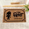 I Am Groot Welcome Doormat Non slip Rubber Backing Outdoor Entrance Floor Mat Decorative Rugs Welcome Mat Entryway