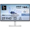 Dell Monitor S2725HSM-A 27-inch (5-Year Pixel-Free Warranty/FHD/IPS, Anti-Glare/2 HDMI/sRGB 99%/Pivot/Height Adjustable/1ms 144Hz/AMD
