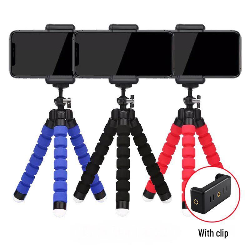 Octopus Mobile Phone Stand: Multi-Function Selfie, Live Photo Mini Tripod