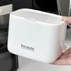 Automatic Pops Up Lift No-Drill Cotton Swab And Makeup Cotton Dispenser Hair Accessories And Hair Tie Desktop Storage Box