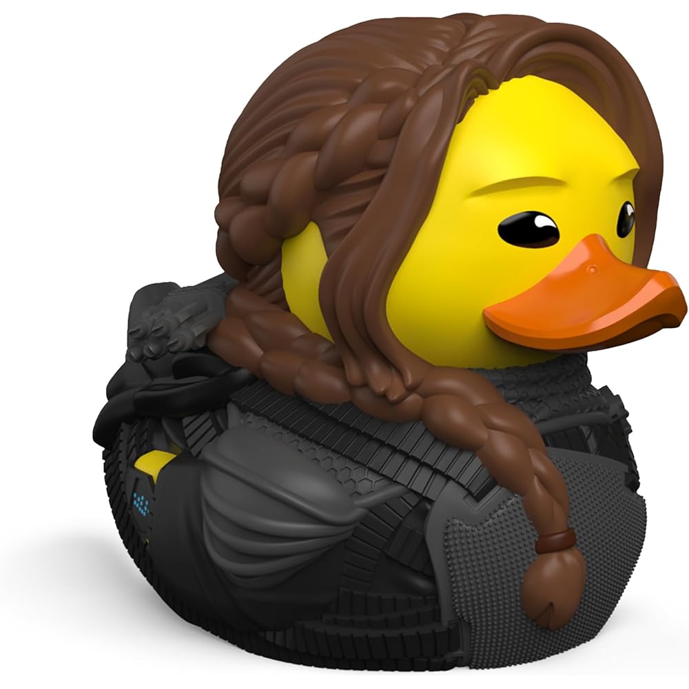 TUBBZ Katniss Everdeen Collectible Vinyl Rubber Duck Figure Official Hunger Games Action TV Movie