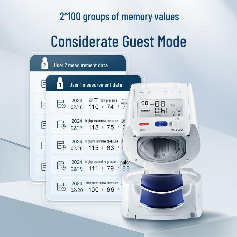 Omron Electronic Arm Blood Pressure Monitor