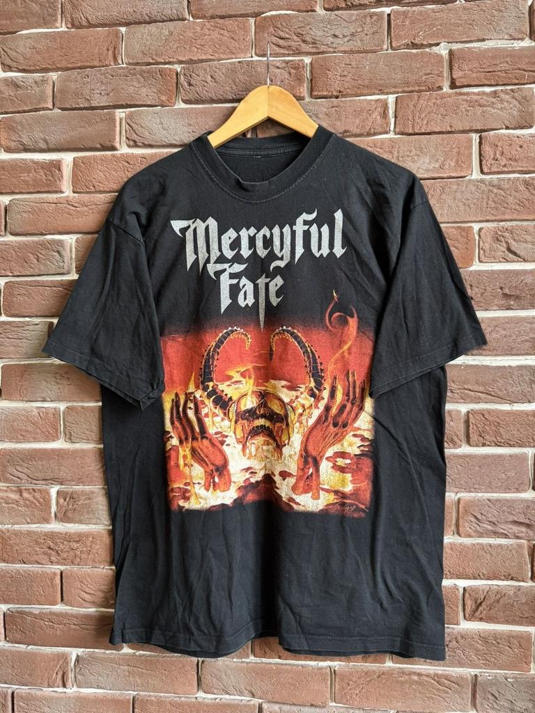 1999 Vintage Mercyful Fate 9 90s Metal Band Tee Death Rare Unisex T-Shirt