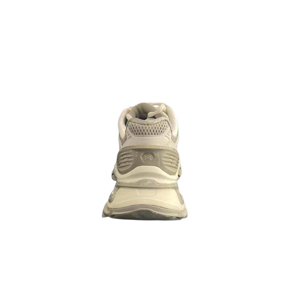 Li Ning Lijun BOW Comfortable Simple Wear-Resistant Increased Height Low-Top Dad Shoes Men Sneakers Light-Gray AZGV091-7