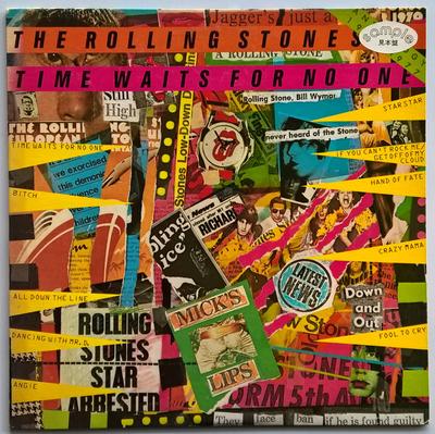 LP Record ROLLING STONES  Time Waits For No One P10684SPROMO ROLLING STONES 1974 Japan Rock Used