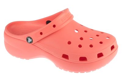 Klasické platformové dřeváky, Dámské růžové nazouváky