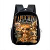 Kids Baby Cartoon School Bags 16inch Funny Italian Brainrot Small Backpack for 5-10 Years Old Tralalero Tralala Children Bookbag