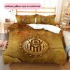 Chivas CD Guadalajara Pattern Bedding Quilt Set  Home Decoration  Gift (1 * duvet cover + 2 * pillowcase  without core)