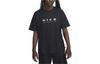 T Shirts Men's Black Crew Neck Moderate Straight Fit DX9465-010