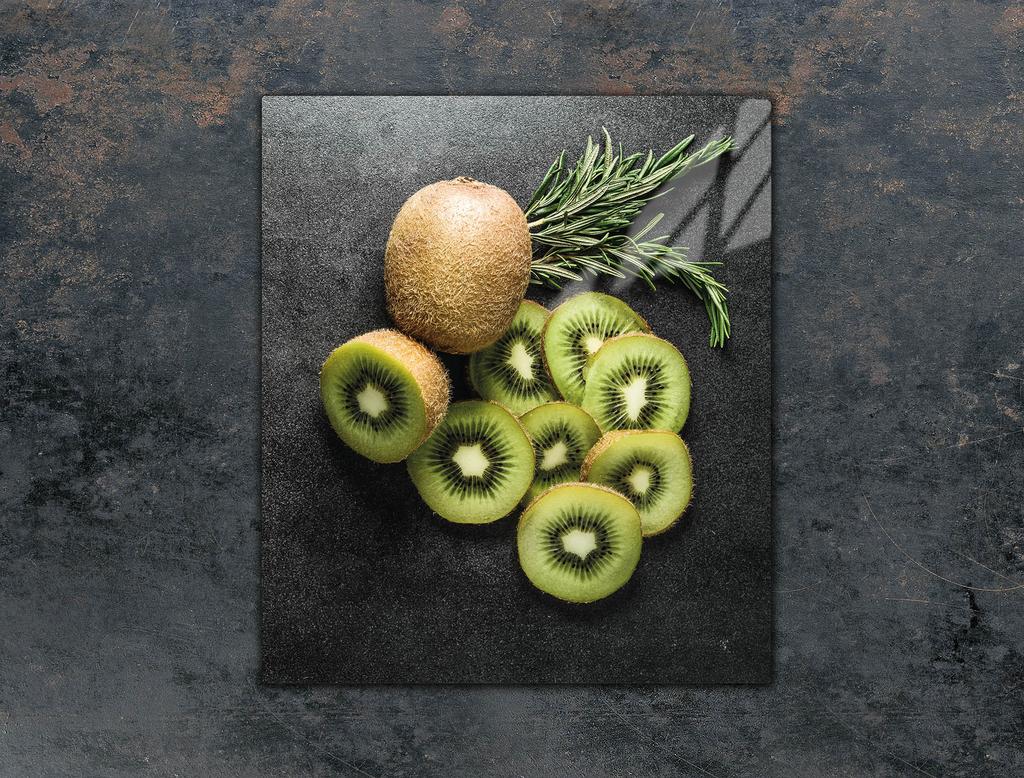 SZKLANA DESKA DO KROJENIA 45x52 KIWI