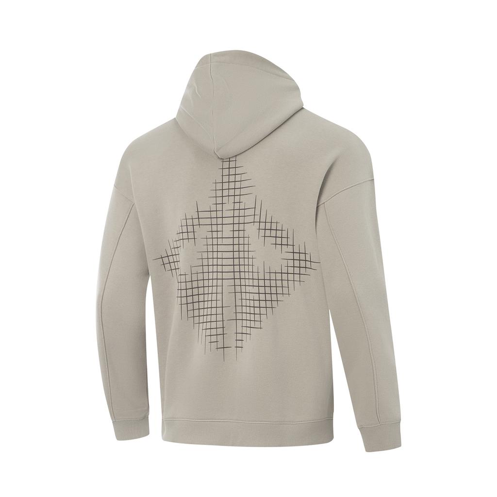 Li Ning Jimmy Butler Fleece Warm Sports Fashion Versatile Loose Letter Hoodie Soft Warm Casual Sweatshirt Men sweatshirt AWDVE43-2