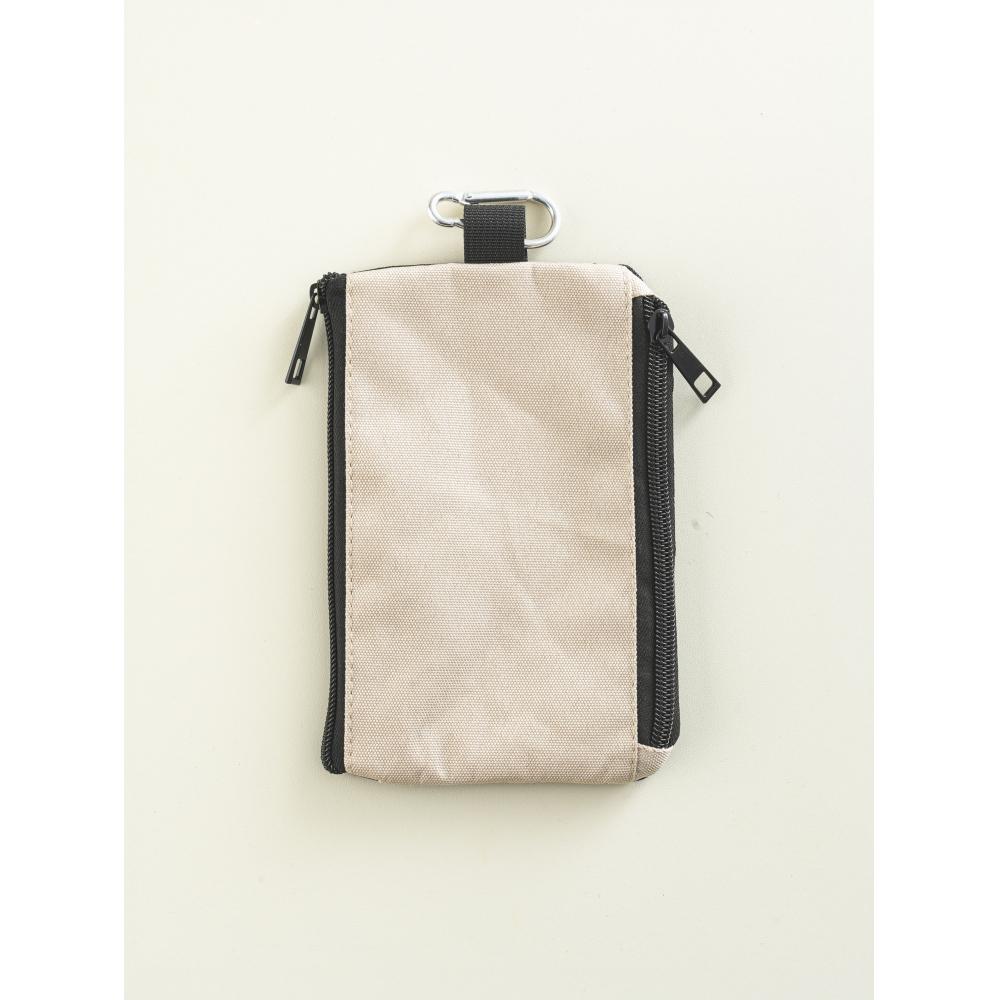 Daiso Carabiner Storage Double Sided Pouch