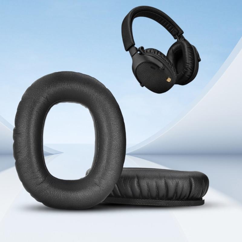 Comfortable Noise Reducing Headphone Ear Pad Memory Foam Ear Cushions for Monitor3 Headphone Earmuff Easy Installation