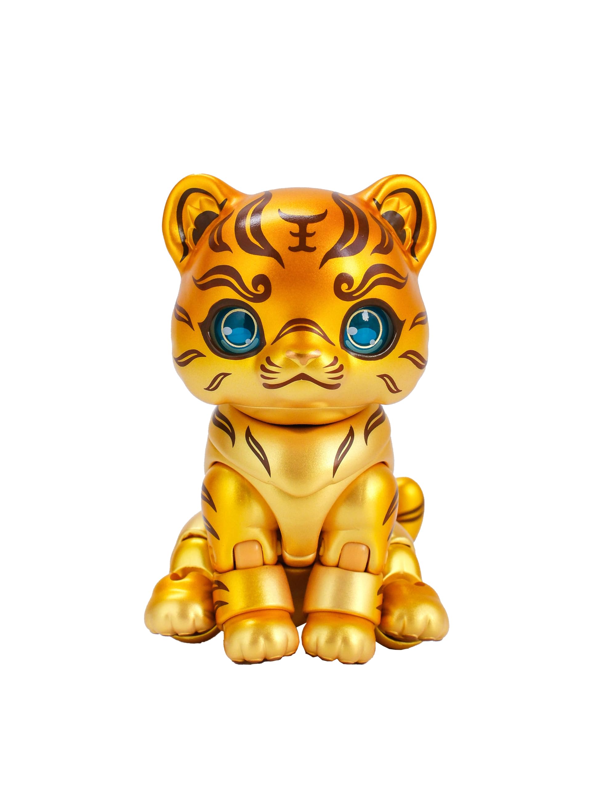 

TOYSCOMIC x BLACKBOX Nanyue King Museum Jin Fu Zai Fu Inlaid Bronze Tiger Seal PVC POM Painted Movable Figure [Jin Zai] Non-scale &