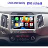 9-Inch Kia Sportage Central Control Navigation Frame for 2010-2016 Models