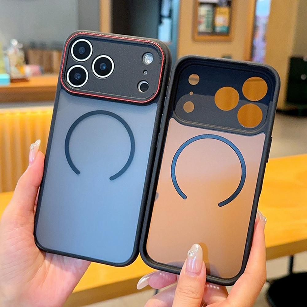 For iPhone 17 Pro Max Case Compatible with MagSafe TPU + PC Matte Phone Back Cover