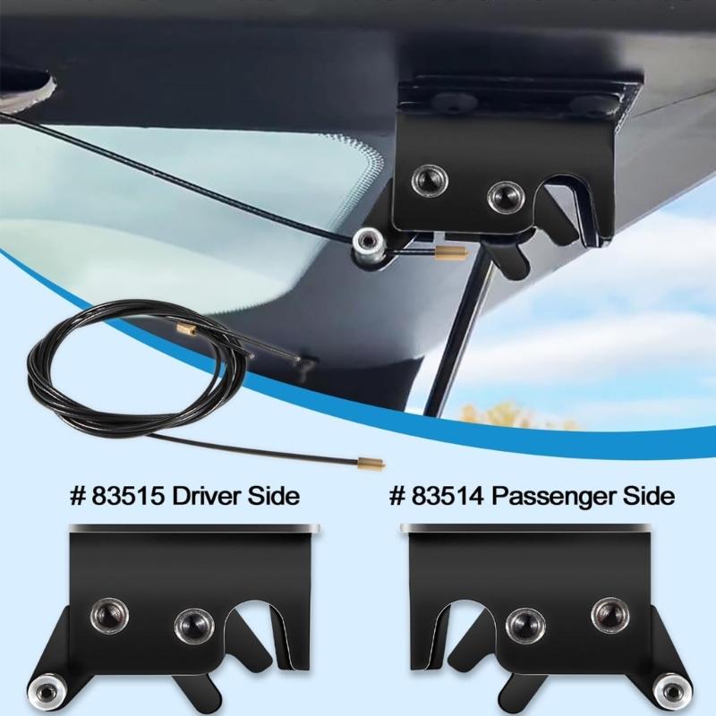 Truck Accessory 83514 Replacement Door Rotary Latches Truck Caps Rotary Latch