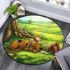 Scooby‑Doo Round Area Rug,Carpet Rug for Living Room Bedroom Sofa Playroom Decor,Non-slip Floor Mat