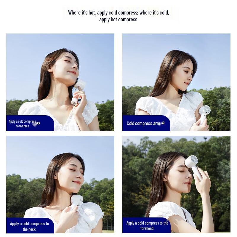 Sumii Sommer Tragbarer Halbleiterkühlung Handventilator