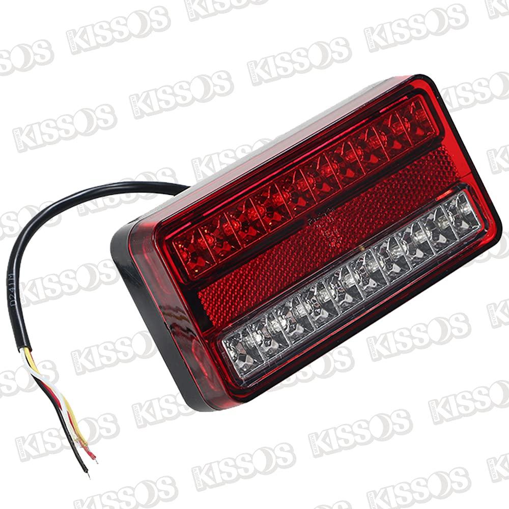 LED Tail Lamp, Brake, Gymny, Trailer, Turn Signal, Small, General Purpose, Outside, Left and Right Set
